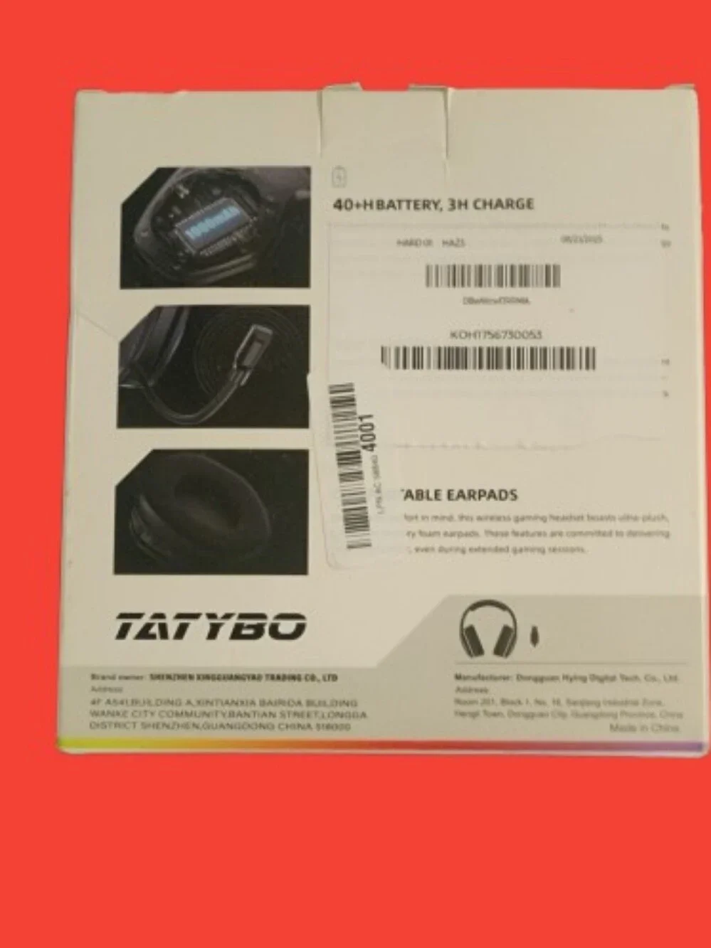 Tatybo WT01 Wireless Gaming Headset